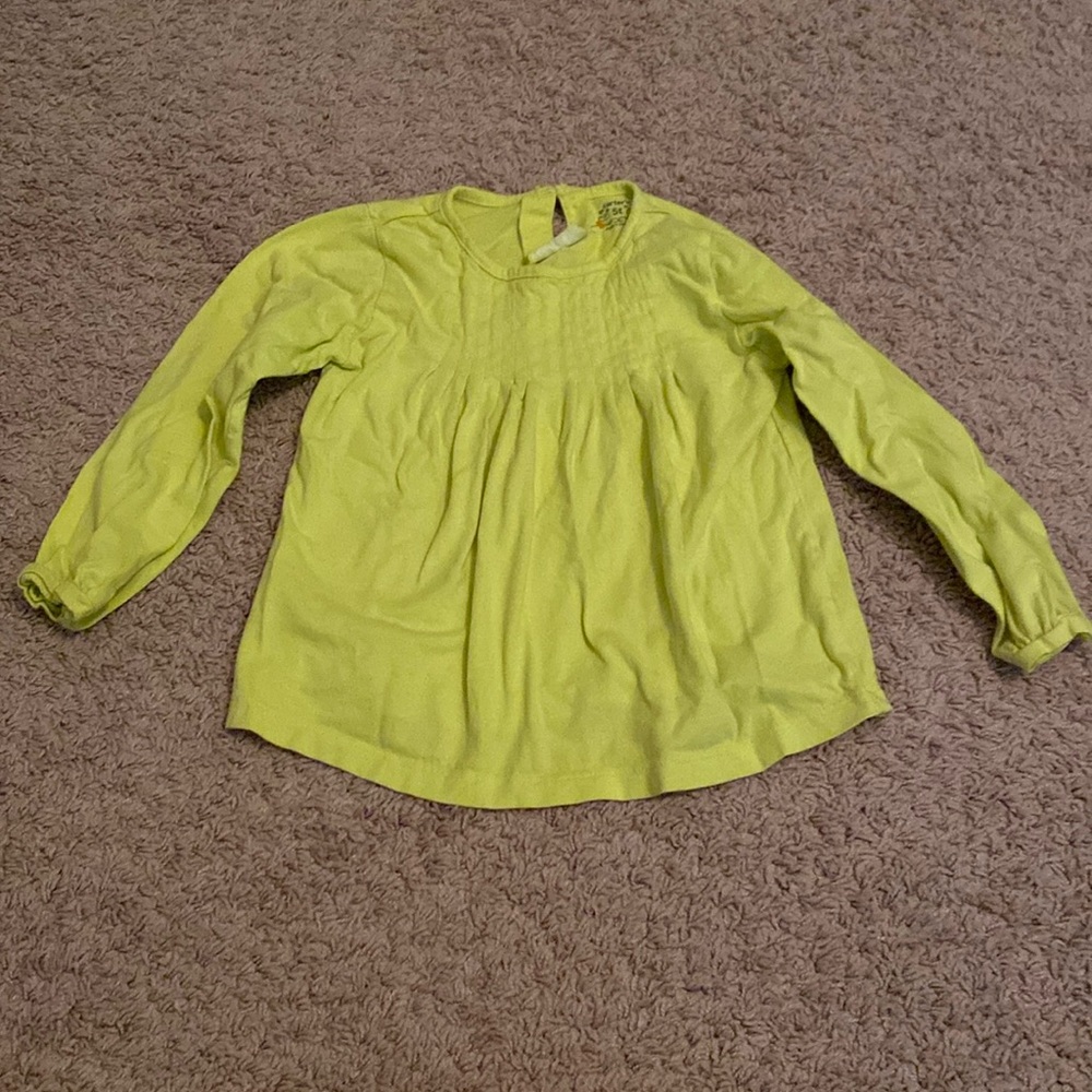 Carter’s like green tunic top size 5T long sleeve
